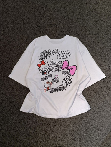 تیشرت باکسی کیتی