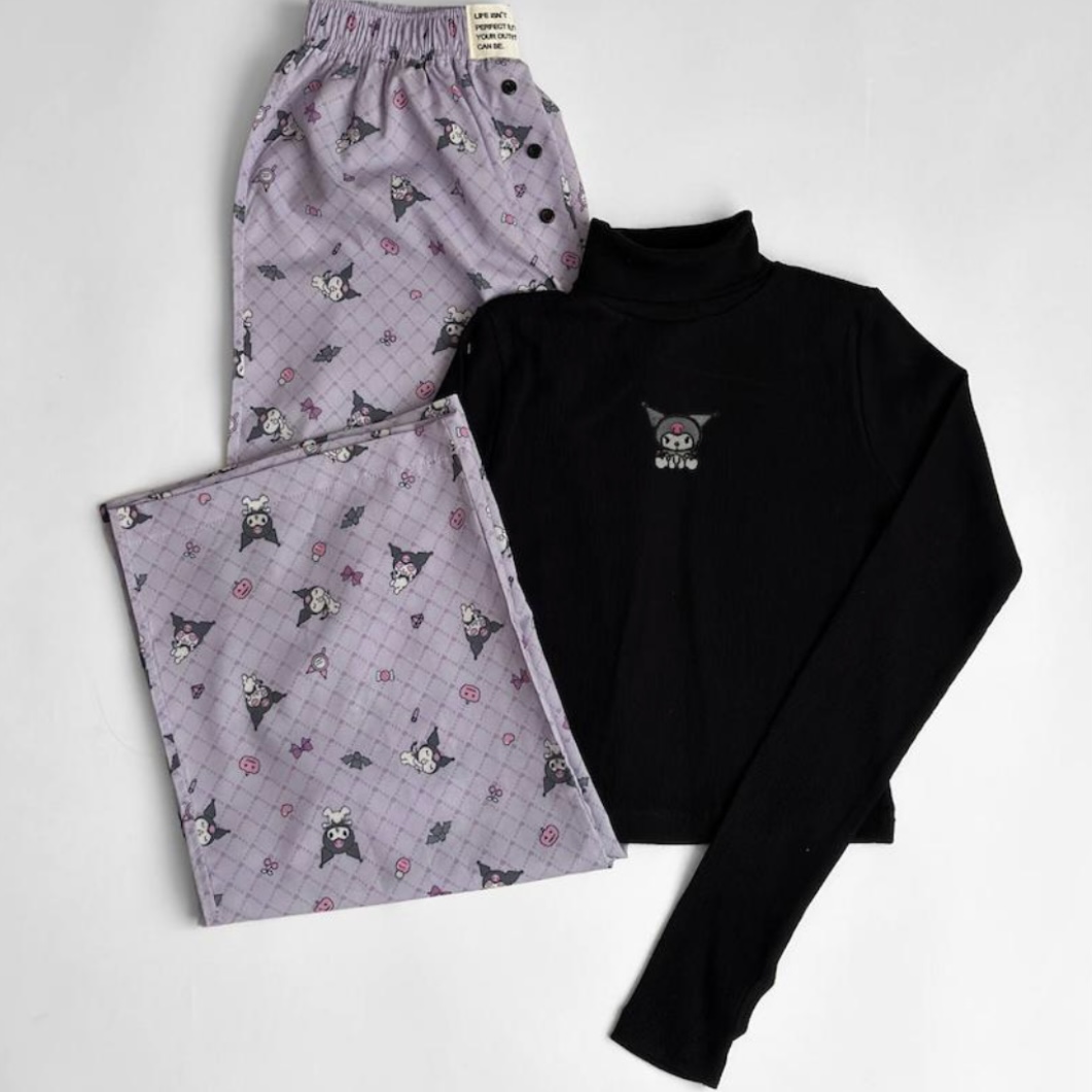 ست بلوز شلوار کرومی