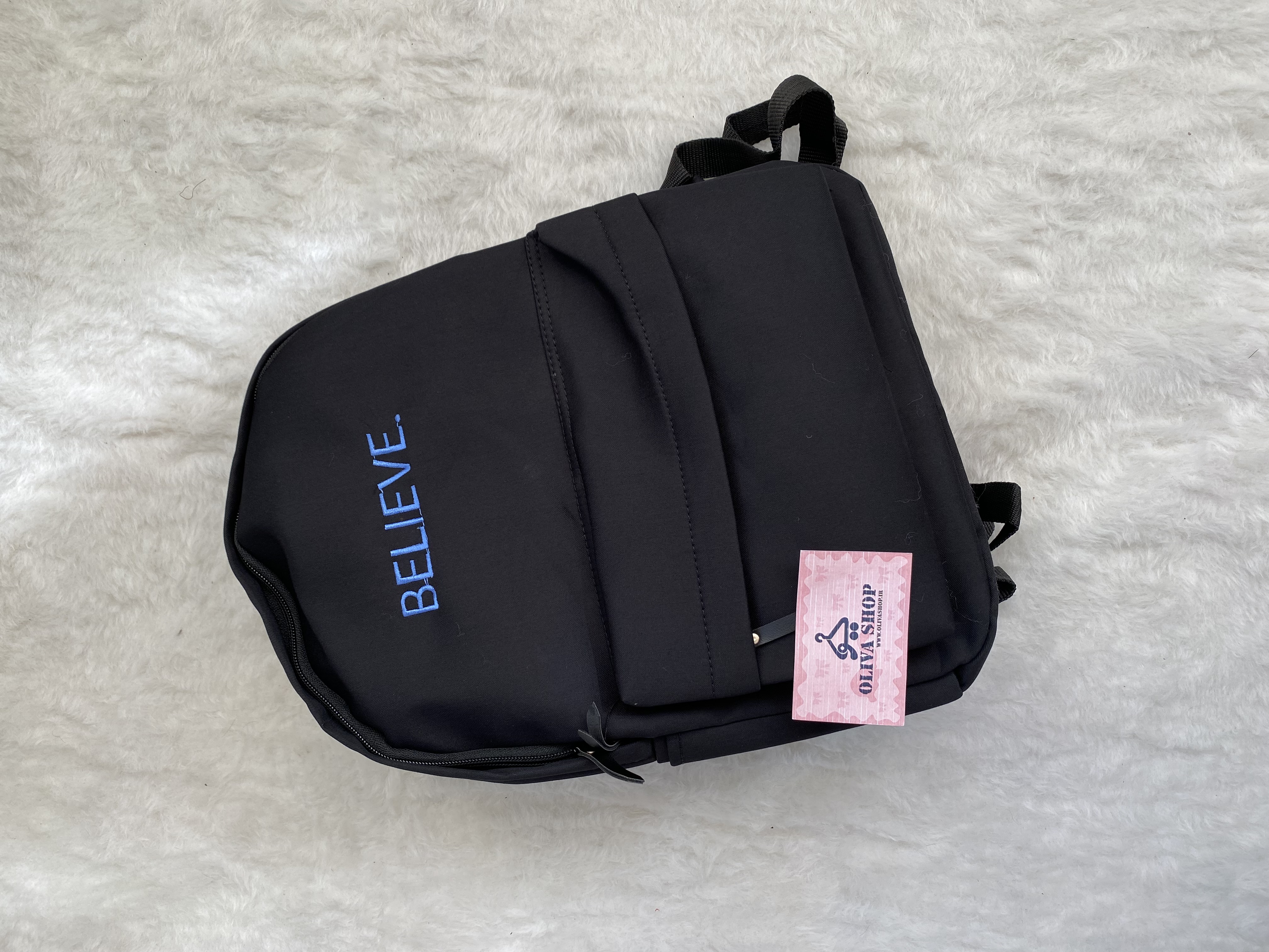 کوله بیسیک طرح belive مشکی