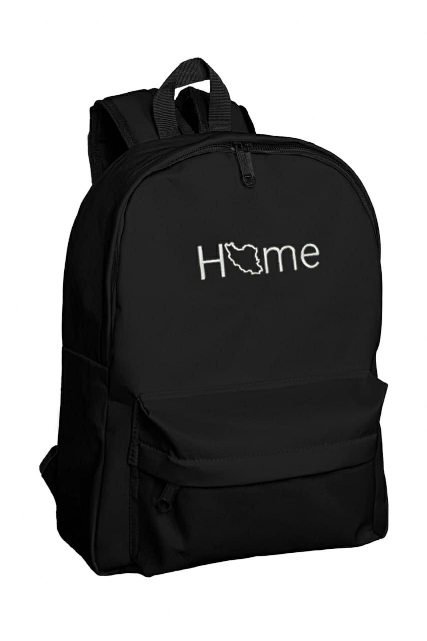 کوله بیسیک طرح home مشکی